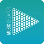 music creator android application logo